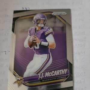 Panini Trading Card - Purple and White